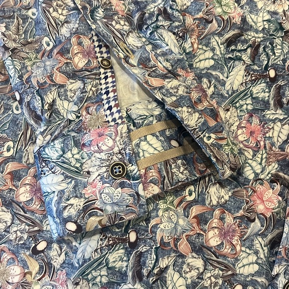 Robert Graham Men Size L SANTA CRUZ LONG SLEEVE BUTTON DOWN SHIRT Worn Once - Picture 2 of 5